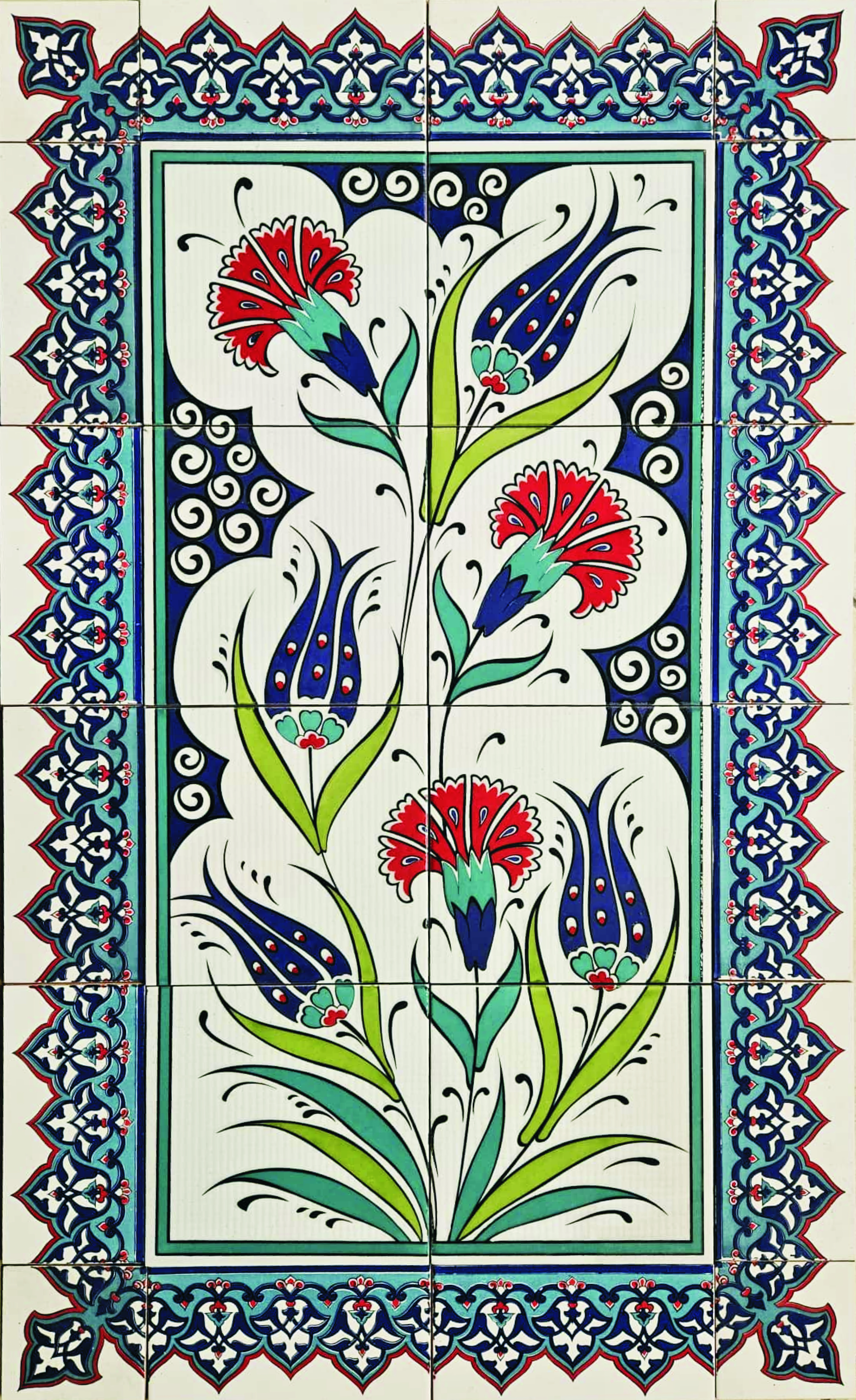 İznik Çini Panoları-Kütahya Çini